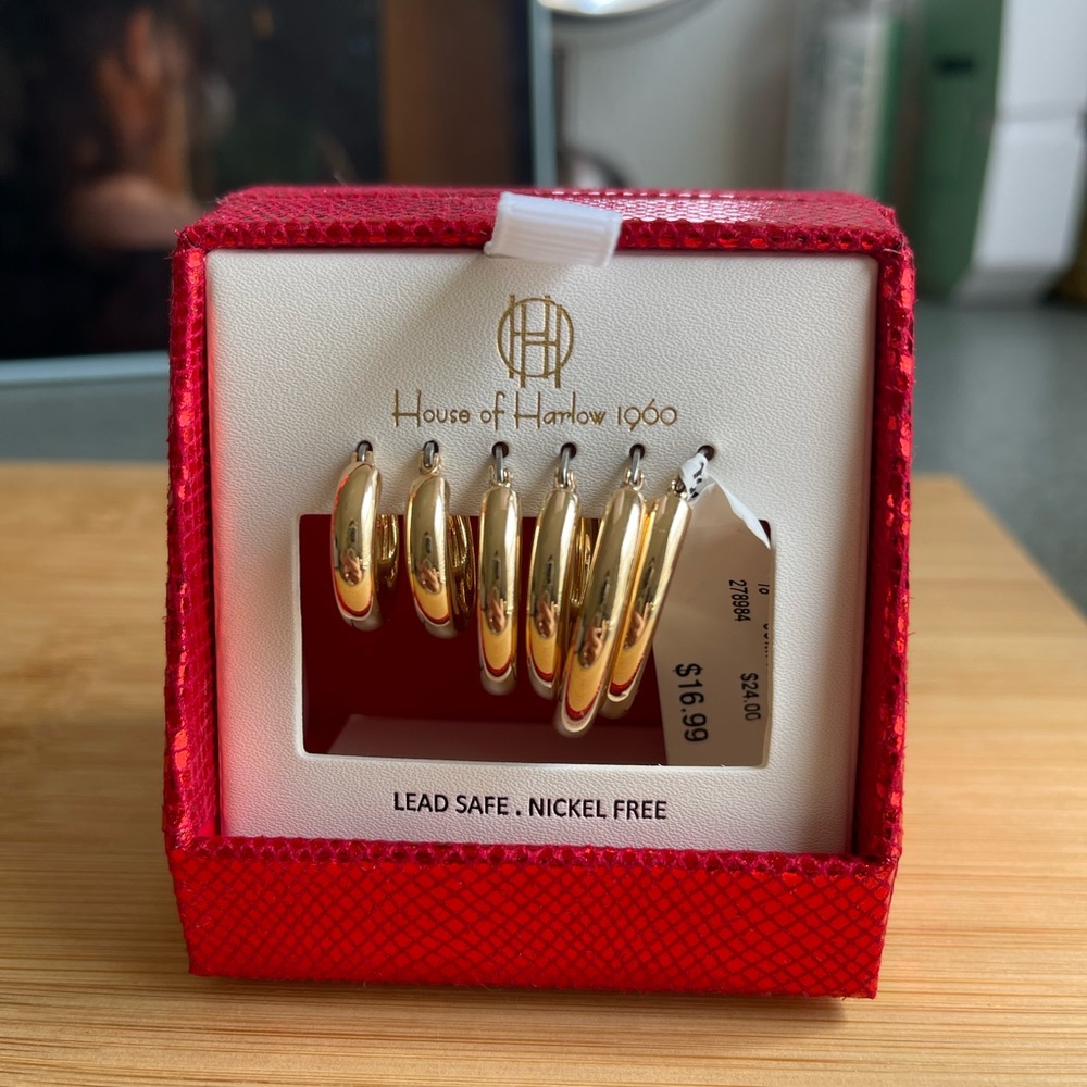House of Harlow 1960 Earrings Set